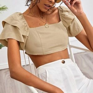 Shein crop top. Size small